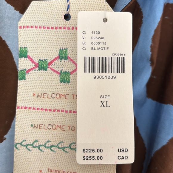 Farm for Anthropologie by Farm Rio dress size XL. NWT. - Picture 4 of 6